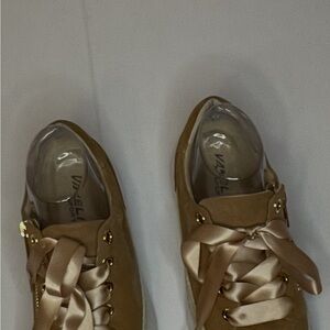 Vaneli Sport Women's Tan Sneakers